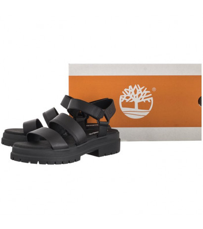 Timberland London Vibe Ankle Strap Sandal Black Full Grain 0A29MV 001 (TI102-a) sandaalid