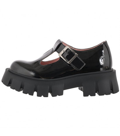 Altercore Jane Vegan Black Patent (AL88-b) kingad