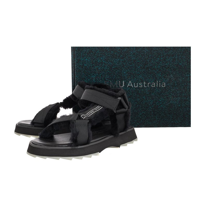 EMU Australia Raven Black W12699 (EM416-a) sandaalid