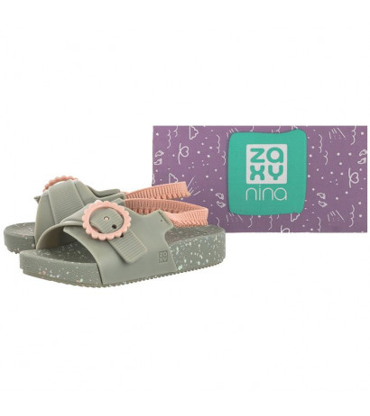 Zaxy Nina Flor Slide Baby 18430/91176 Zielone (ZA138-a) sandaalid