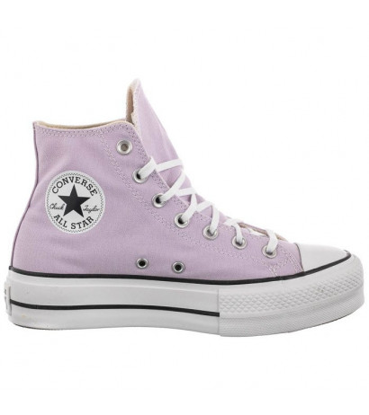 Converse CT All Star Lift Hi Pale Amethyst/White/Black A01178C (CO468-d) kingad