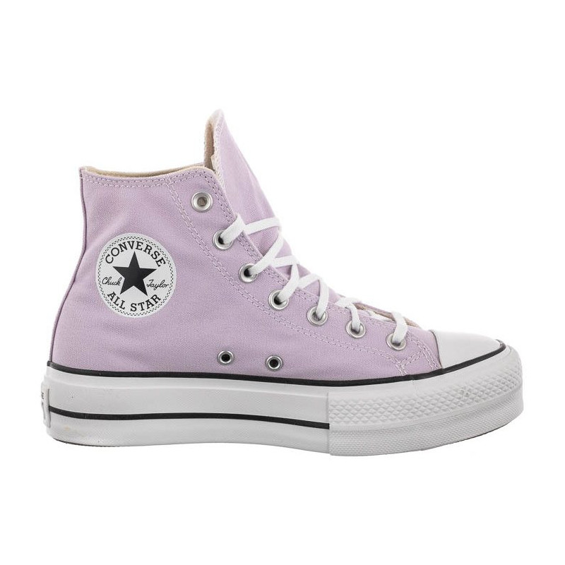 Converse CT All Star Lift Hi Pale Amethyst/White/Black A01178C (CO468-d) kingad