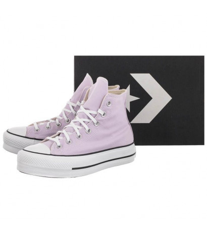 Converse CT All Star Lift Hi Pale Amethyst/White/Black A01178C (CO468-d) kingad