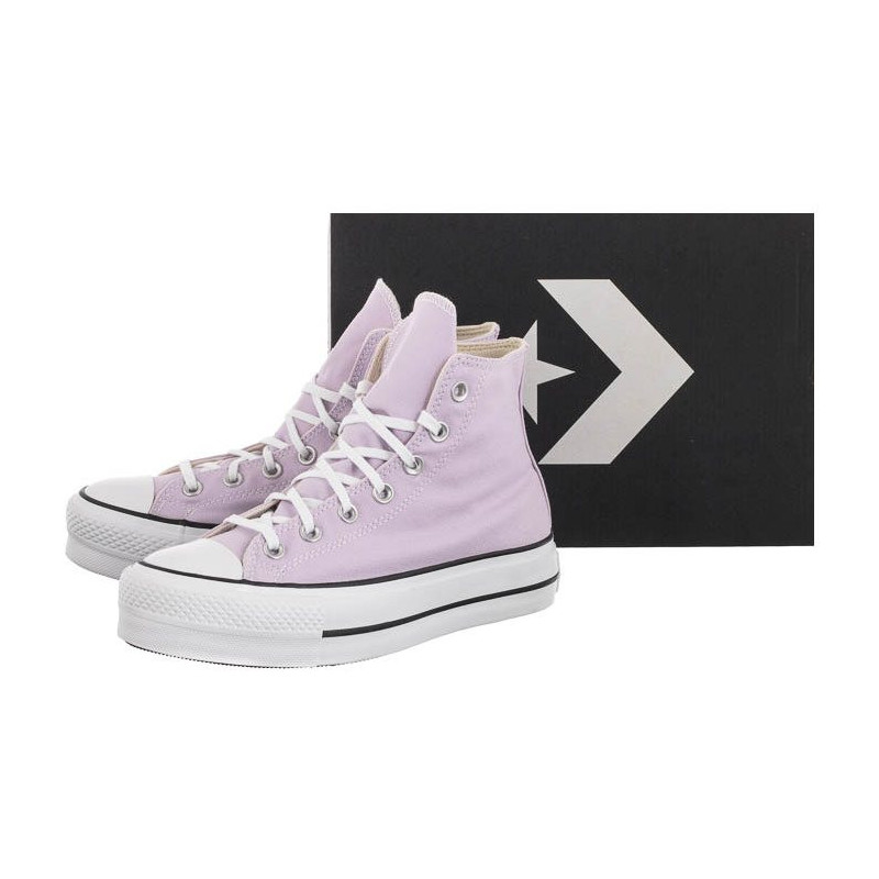 Converse CT All Star Lift Hi Pale Amethyst/White/Black A01178C (CO468-d) kingad