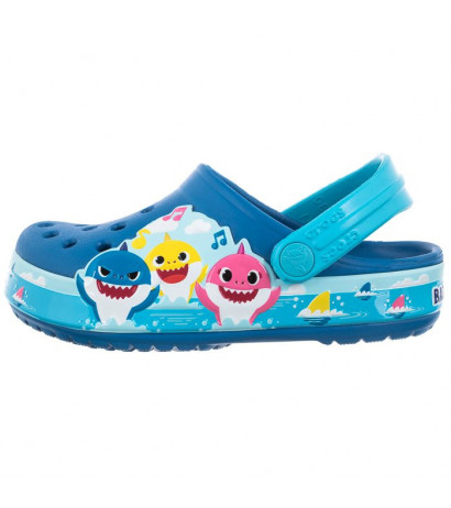 Crocs Fl Baby Shark Band Clog T Bright Cobalt 207066-4JL (CR243-a) sussid