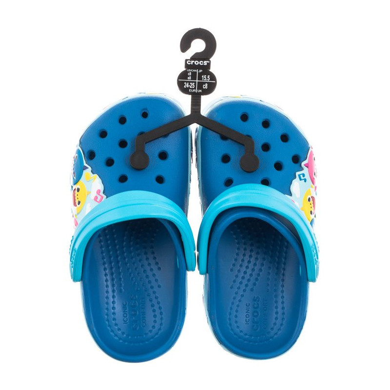 Crocs Fl Baby Shark Band Clog T Bright Cobalt 207066-4JL (CR243-a) sussid