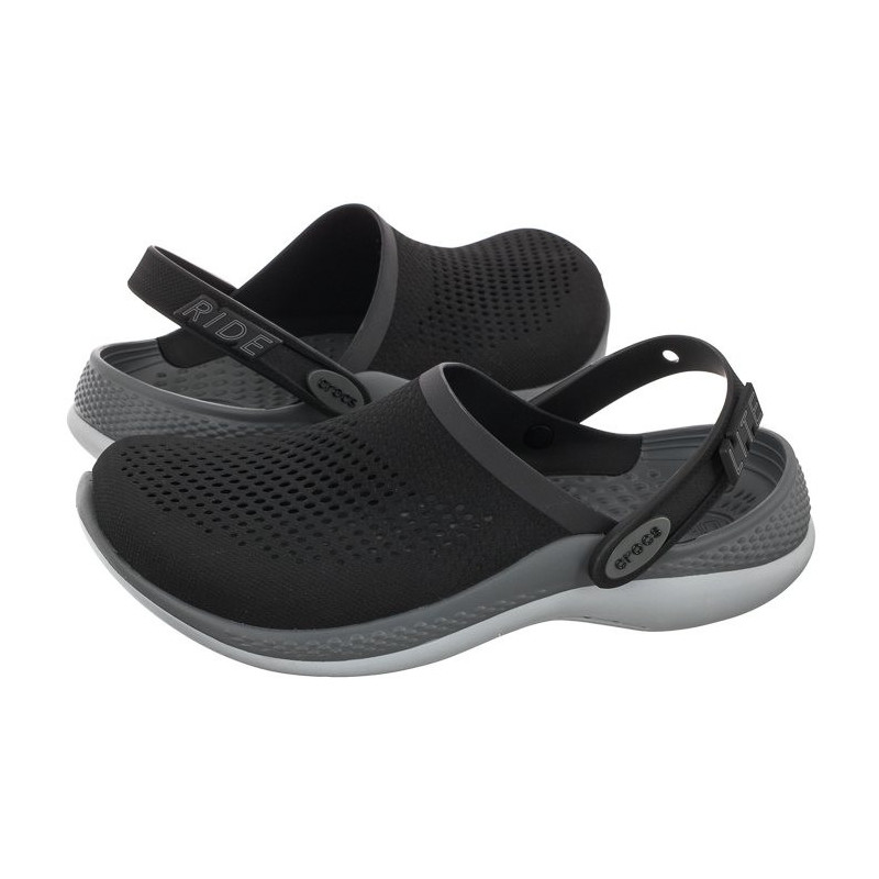 Crocs Literide 360 Clog Black/Slate Grey 206708-0DD (CR253-a) Naiste kingad/klappide klapid