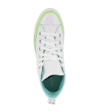 Converse CT All Star Hi White/Light Dew/Lime Rave A00543C (CO568-a) kingad