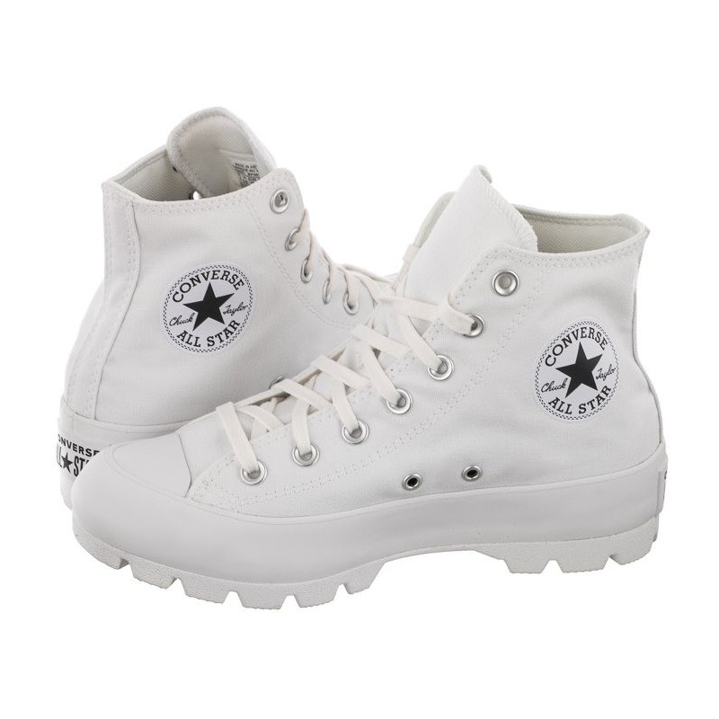 Converse CT All Star Lugged Hi White/Black/White 565902C (CO571-a) kingad