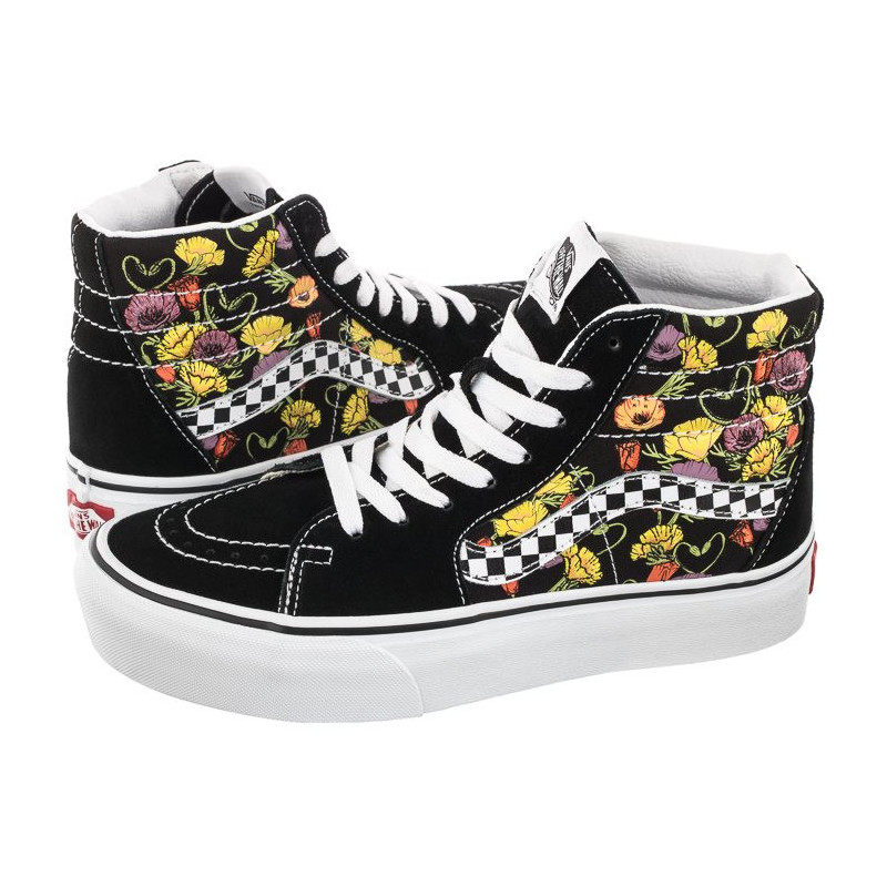 Vans SK8-HI Platform Poppy Checkerboard Black VN0A5KY2BML1 (VA369-a) spordijalatsid