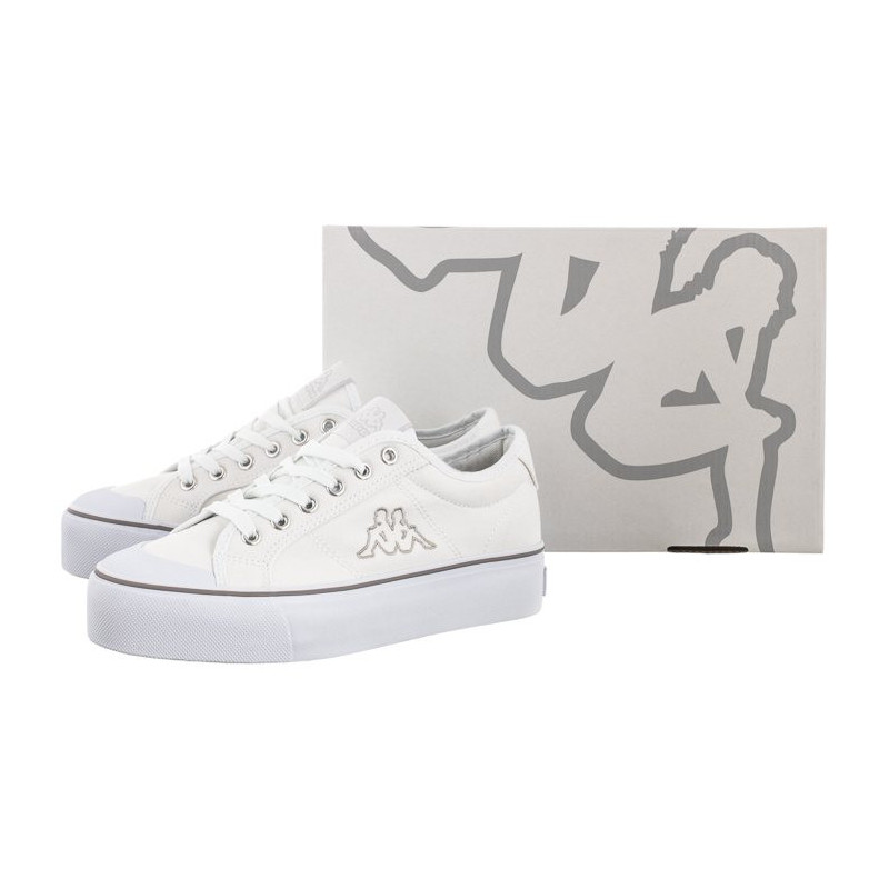 Kappa Boron Low Pf 243162/1015 White/Silver (KA213-a) kingad