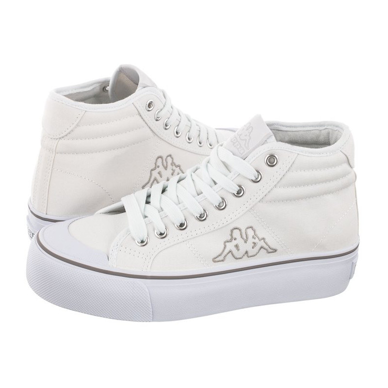 Kappa Boron Mid Pf 243161/1015 White/Silver (KA209-a) kingad