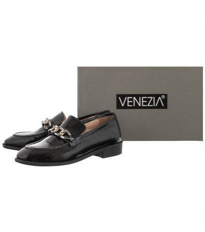 Venezia Czarne Lakierowane 05932122 BLACK (VE658-a) kingad