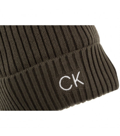 Calvin Klein Classic Cotton Rib Beanie K50K509680 MRZ (CK151-a) vöö