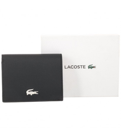 Lacoste Double Purse With Coin Black NF3252AA A91 (LC407-a) käekott