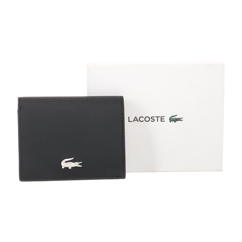 Lacoste Double Purse With Coin Black NF3252AA A91 (LC407-a) käekott