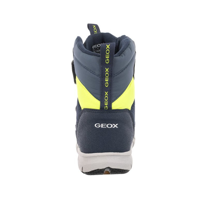 Geox J Flexyper B.B Abx C Navy/Fluo Yellow J169XC 0FU50 C4502 (GE51-a) saapad