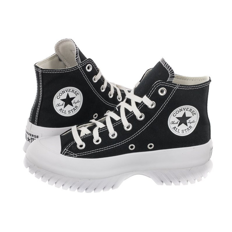 Converse CT All Star Lugged 2.0 Hi Black/Egret/White A00870C (CO583-a) kingad