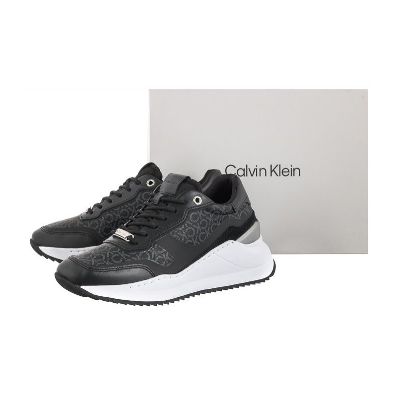 Calvin Klein Chunky Inter WDG Lace Up-Mn Mix HW0HW01272 Black/Black Mono (CK169-a) kingad