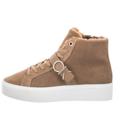 Calvin Klein Flatform Cup High Top CK Hw-S Wl HW0HW01334 GEZ Safari Canvas (CK170-a) kingad