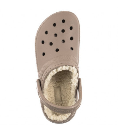 Crocs Classic Lined Clog Mushroom/Bone 203591-2YB (CR266-a) Naiste kingad/klappide klapid