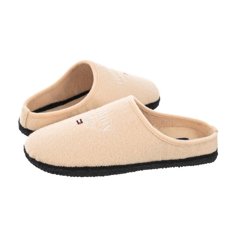 Tommy Hilfiger Indoor Slipper T3A0-32441-1506 500 Beige (TH578-a) Naiste kingad/klappide klapid