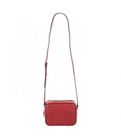 Calvin Klein Sculpted Camera Bag Pipping K60K610309 XL6 Dark Candy Apple (CK179-b) käekott