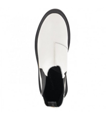 Calvin Klein Flatform Chelsea Boot YW0YW00850 YBR White (CK192-a) kingad