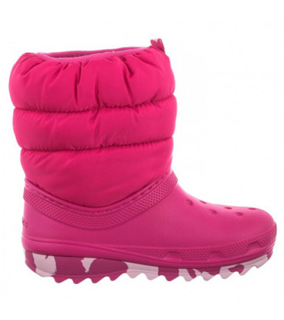 Crocs Classic Neo Puff Boot K Candy Pink 207684-6X0 (CR270-a) saapad