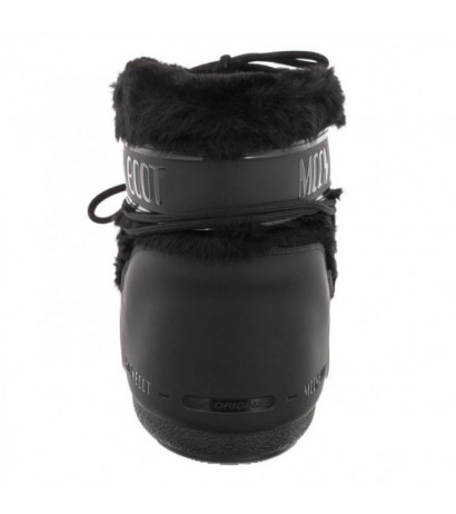 Moon Boot Icon Low Faux Fur Black 1409390 N001 (MB57-a) kingad