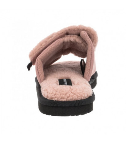 Calvin Klein Home Slide Velcro Shearling YW0YW00861 0J0 Adobe Rose (CK217-a) Naiste kingad/klappide klapid