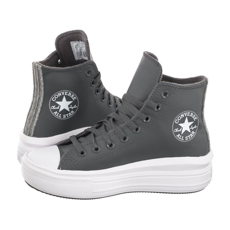 Converse CT All Star Move Hi Iron Grey/White A01344C (CO591-a) kingad