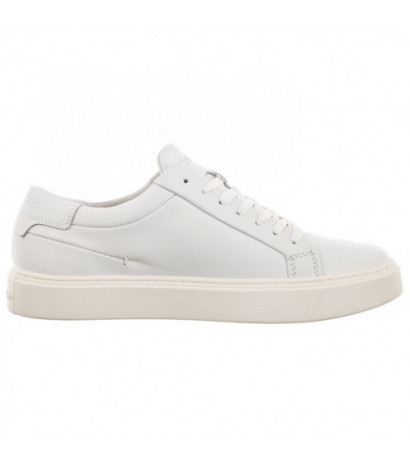 Calvin Klein Low Top Lace Up Lth Sm Triple White HM0HM01018 0K4 (CK251-a) spordijalatsid