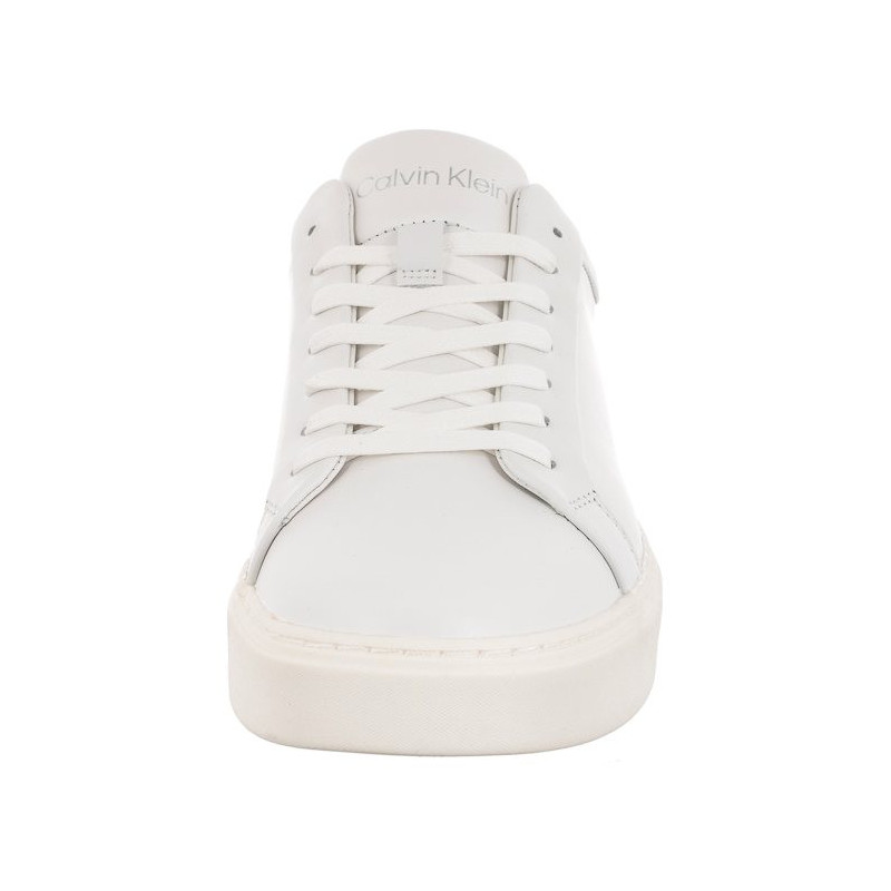 Calvin Klein Low Top Lace Up Lth Sm Triple White HM0HM01018 0K4 (CK251-a) spordijalatsid