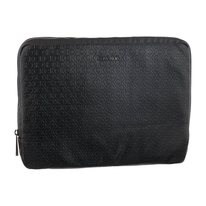 Calvin Klein CK Must Mono Laptop Case Black Tonal Mono K50K510314 01I (CK223-a) käekott