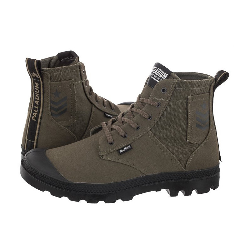 Palladium Pampa Hi Army Olive Night 78583-309-M (PA116-a) kingad