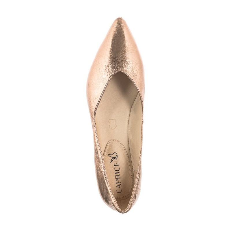 Caprice Złote 9-22110-20 933 Rosegold Met (CP356-a) baleriinid