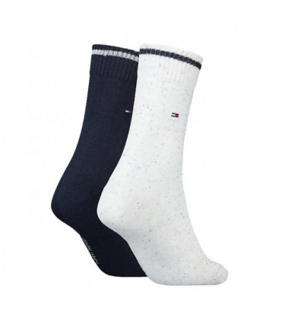 Tommy Hilfiger Th Women Sock 2P Neppy Gif White 701220710 001 035 (TH663-a) sokid