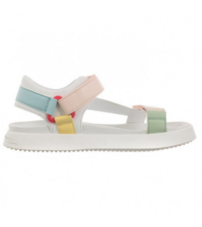 Tommy Hilfiger Velcro Sandal White/Multicolor T3A2-32768-0371 X256 (TH744-a) sandaalid