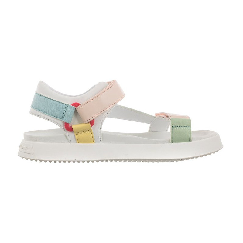 Tommy Hilfiger Velcro Sandal White/Multicolor T3A2-32768-0371 X256 (TH744-a) sandaalid