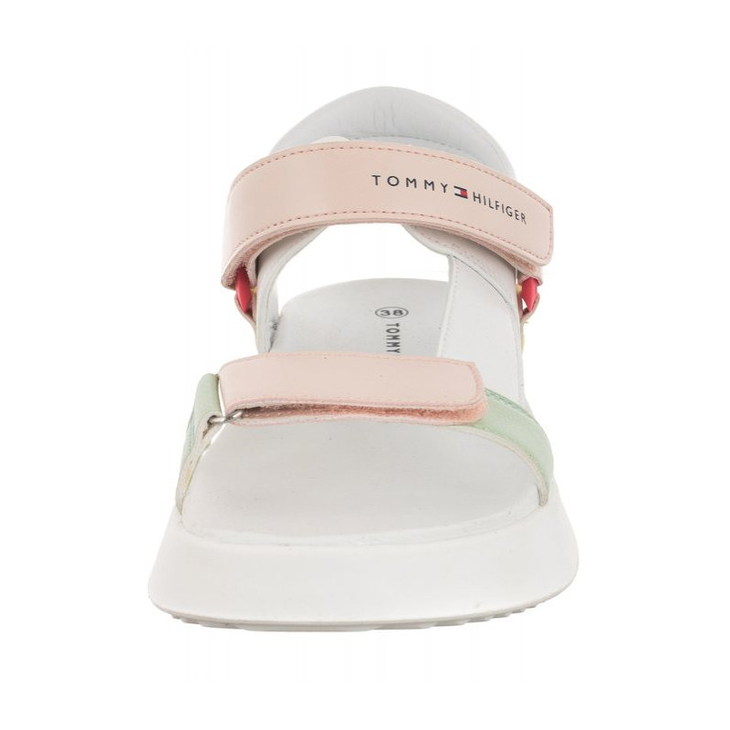 Tommy Hilfiger Velcro Sandal White/Multicolor T3A2-32768-0371 X256 (TH744-a) sandaalid