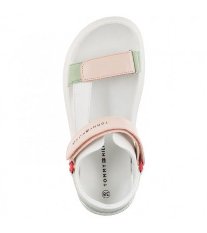 Tommy Hilfiger Velcro Sandal White/Multicolor T3A2-32768-0371 X256 (TH744-a) sandaalid