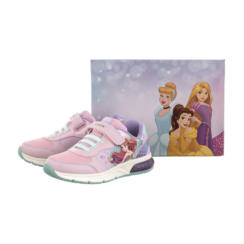 Geox Disney Princess J Spaceclub G. A Pink/Watersea J358VA 011BC CE83B (GE85-a) spordijalatsid