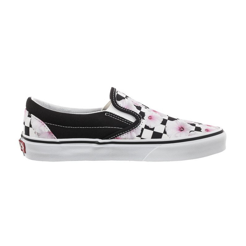 Vans Classic Slip-O Hibiscus Check Black VN0A5JLXBM81 (VA398-a) kingad