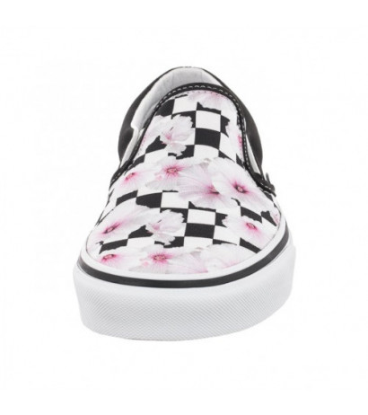 Vans Classic Slip-O Hibiscus Check Black VN0A5JLXBM81 (VA398-a) kingad