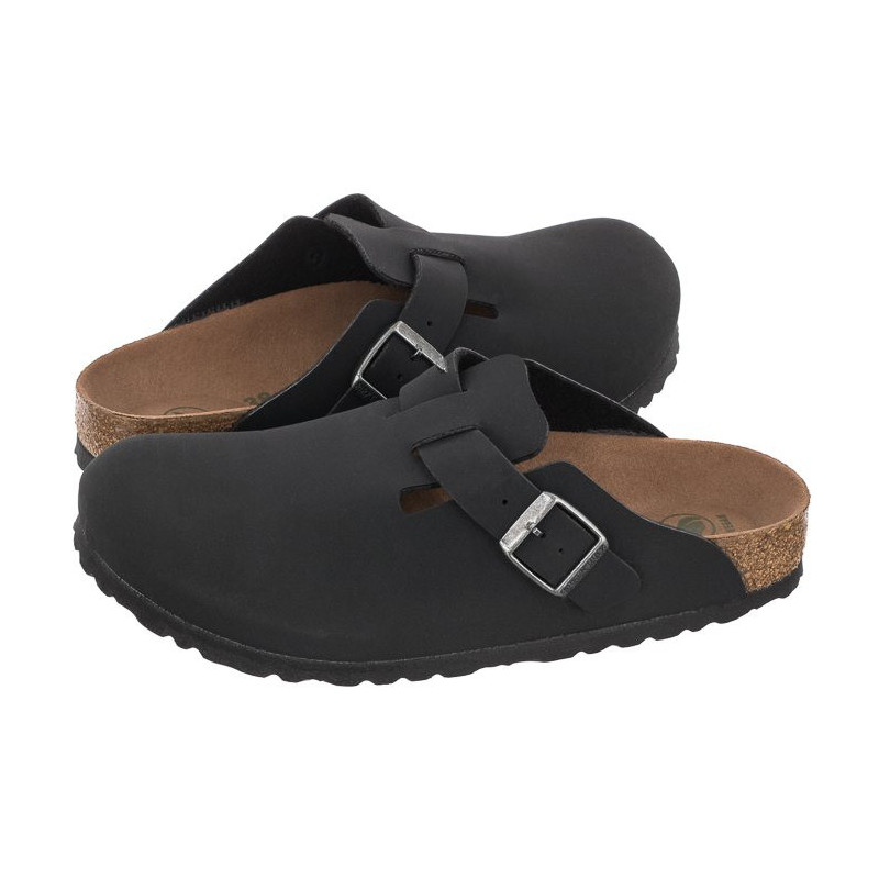 copy of Birkenstock Boston BS Black Vegan 1020497 (BK163-a) sussid