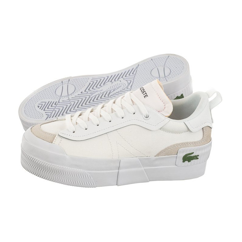 Lacoste Platform 123 1 CFA Wht/Wht 7-45CFA001421G (LC423-a) spordijalatsid