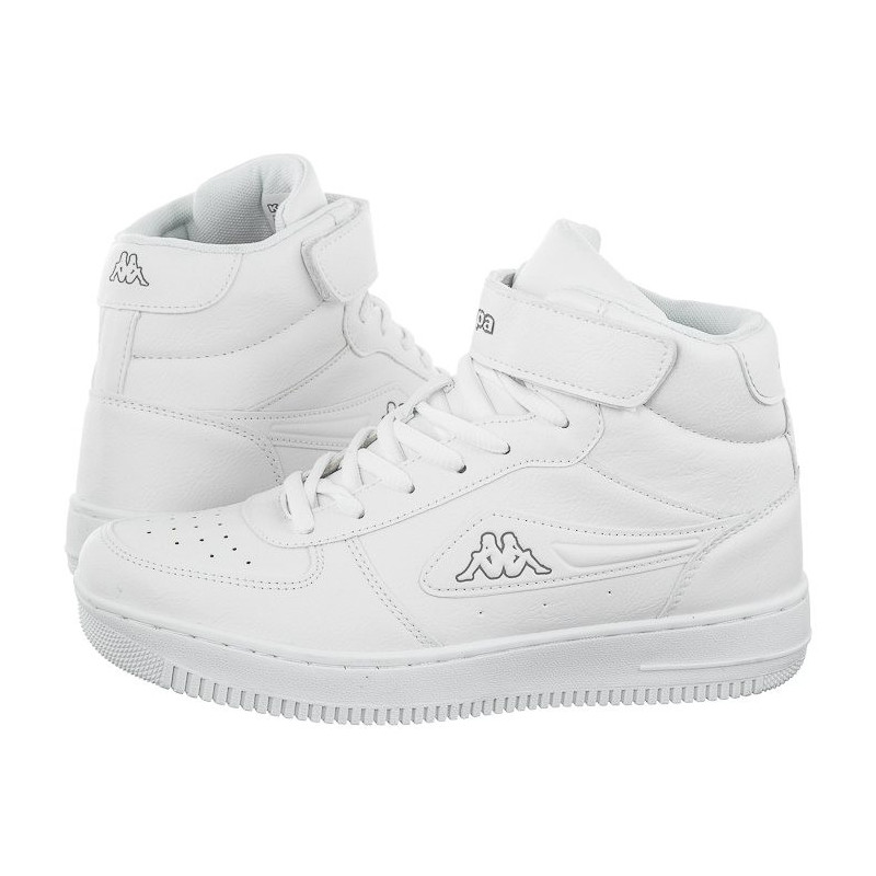 Kappa Bash Mid 242610/1014 White/L Grey (KA230-b) spordijalatsid