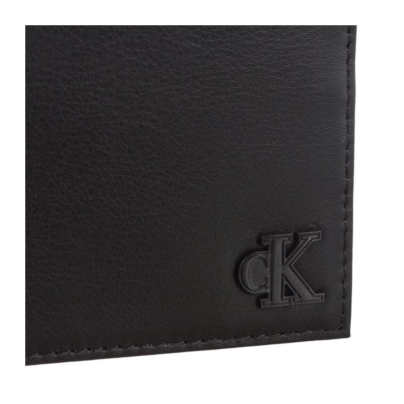 Calvin Klein Logo Hardware Bifold Id Black K50K510441 BDS (CK259-a) käekott