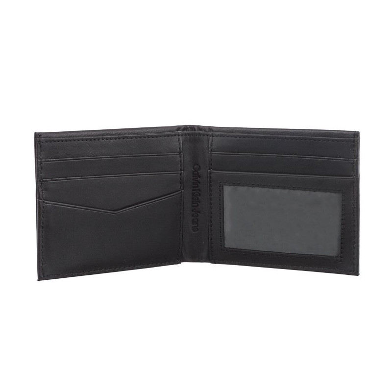 Calvin Klein Logo Hardware Bifold Id Black K50K510441 BDS (CK259-a) käekott